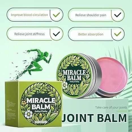 Herbal Miracle Balm for Pain Relief (Buy 1 Get 1 Free)