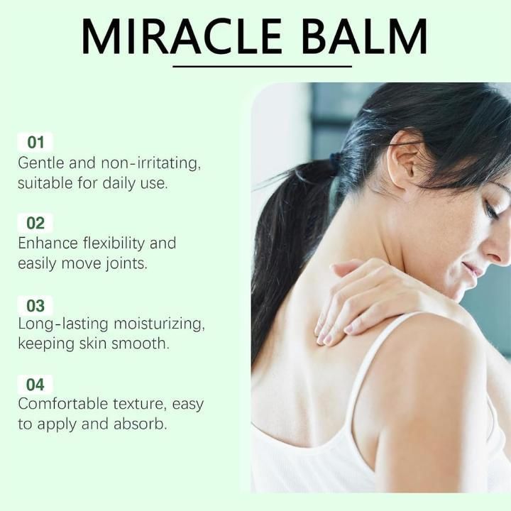 Herbal Miracle Balm for Pain Relief (Buy 1 Get 1 Free)