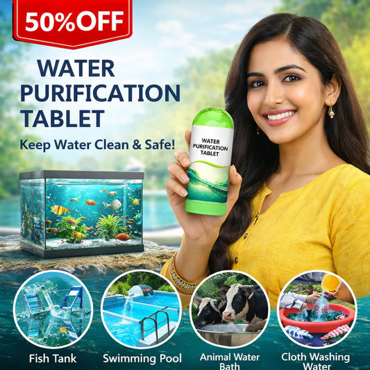 CrystalDrop Instant Water Purifier Tablet's (Pack Of 140)