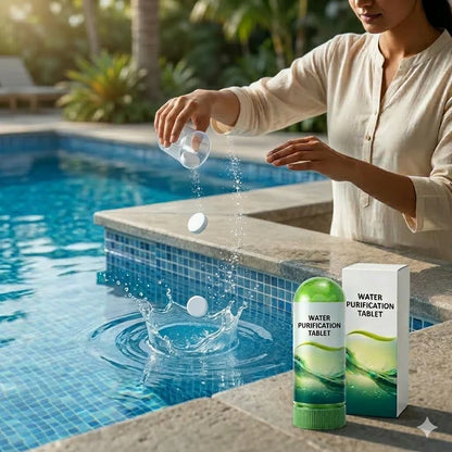CrystalDrop Instant Water Purifier Tablet's (Pack Of 140)