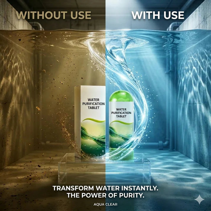 CrystalDrop Instant Water Purifier Tablet's (Pack Of 140)