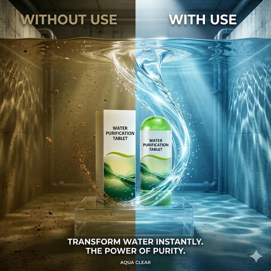 CrystalDrop Instant Water Purifier Tablet's (Pack Of 140)